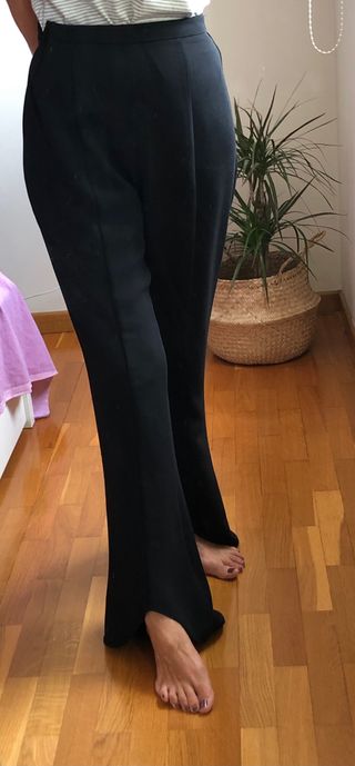 Pantalón Negro Zara
