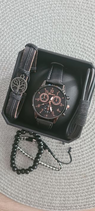 reloj y pulseras de vestir