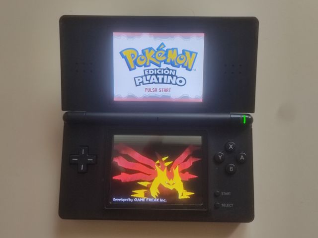 ⚫ Nintendo DS Lite con cargador color negro