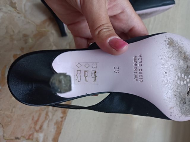 décolleté aperte camomilla 36