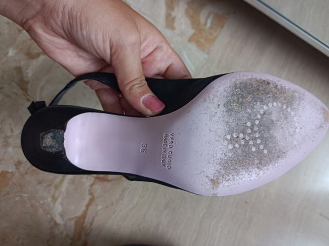 décolleté aperte camomilla 36