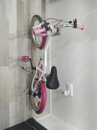Bicicleta niña rosa