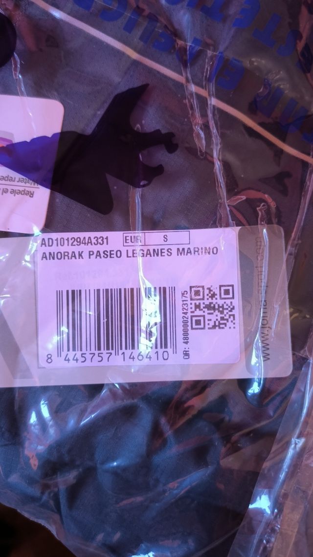 Abrigo Joma C.D. Leganes