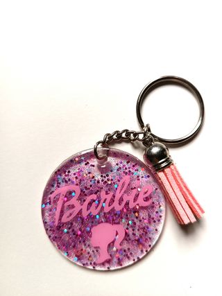 Llavero Acrílico Barbie