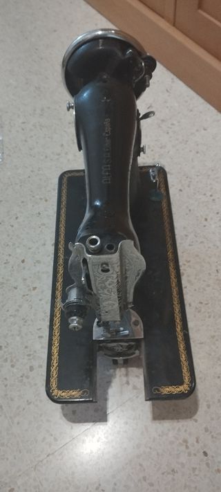 maquina de coser antigua alfa s.a. eibar
