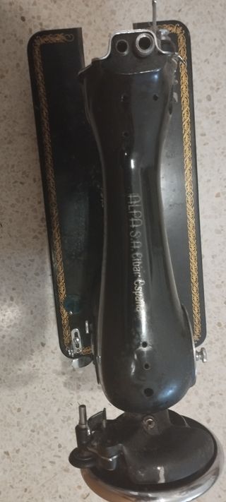 maquina de coser antigua alfa s.a. eibar