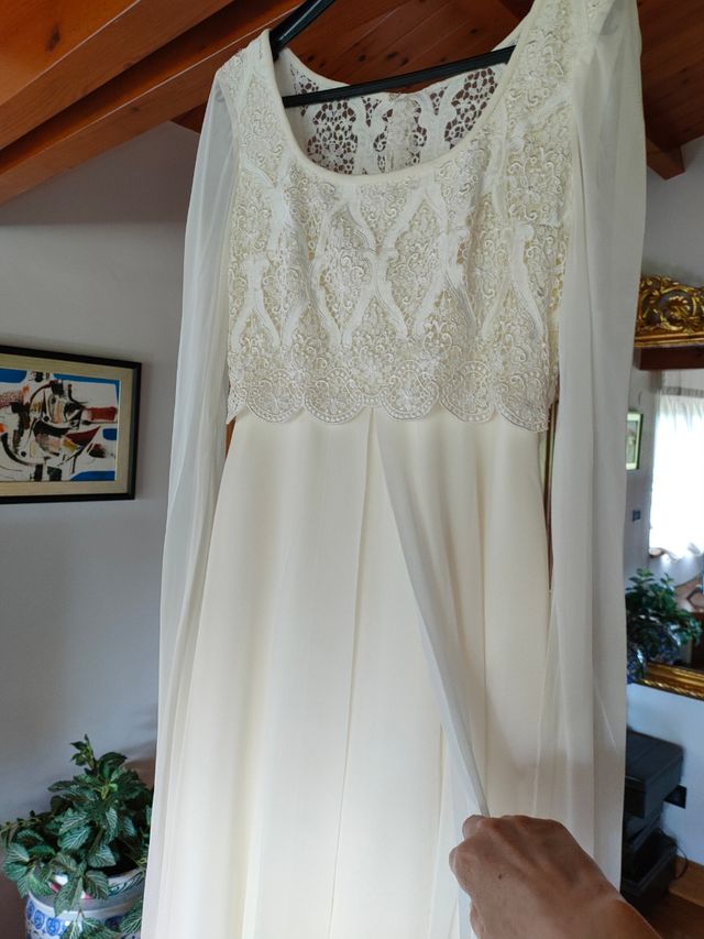 Vestido novia Pronovias estilo medieval