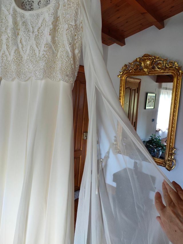 Vestido novia Pronovias estilo medieval