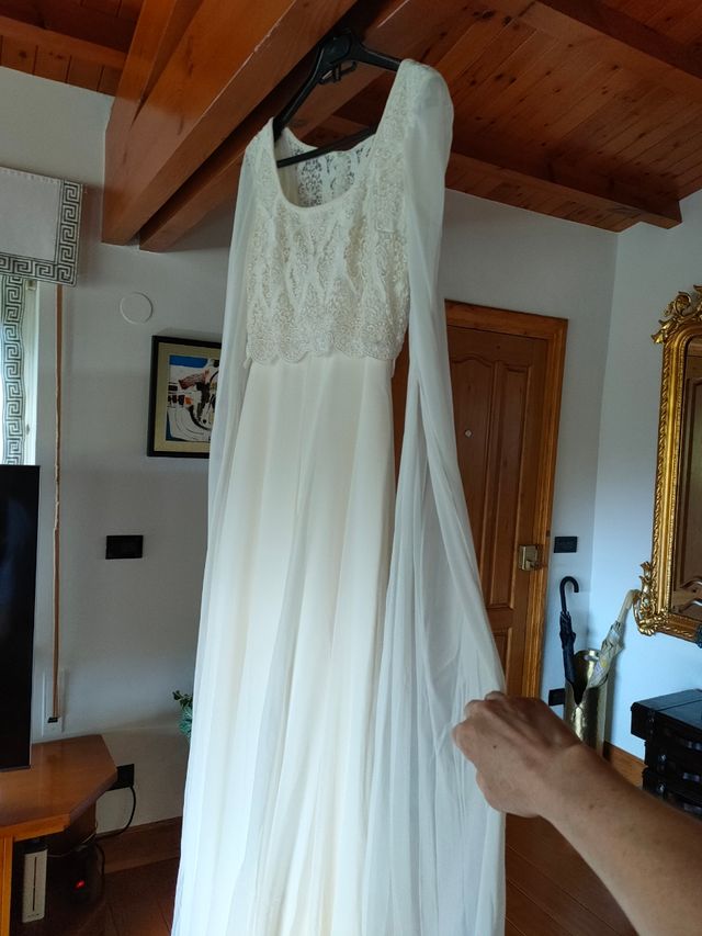 Vestido novia Pronovias estilo medieval