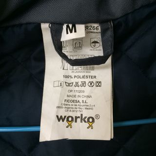 Chaqueta Alta Visibilidad Ferrovial Talla M. Gorro