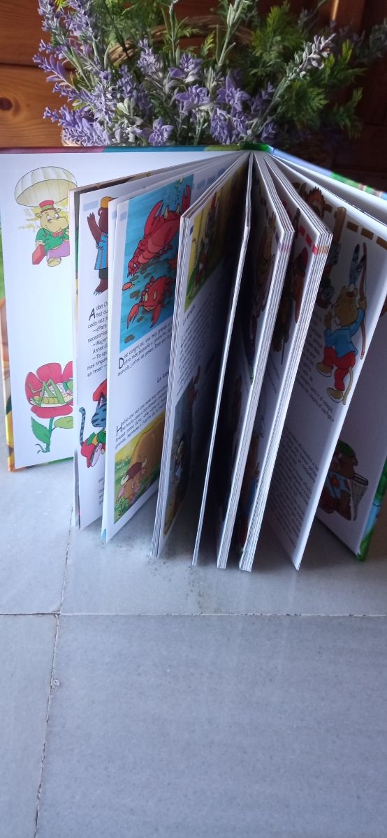 juego educativo y libro de fábula para niños