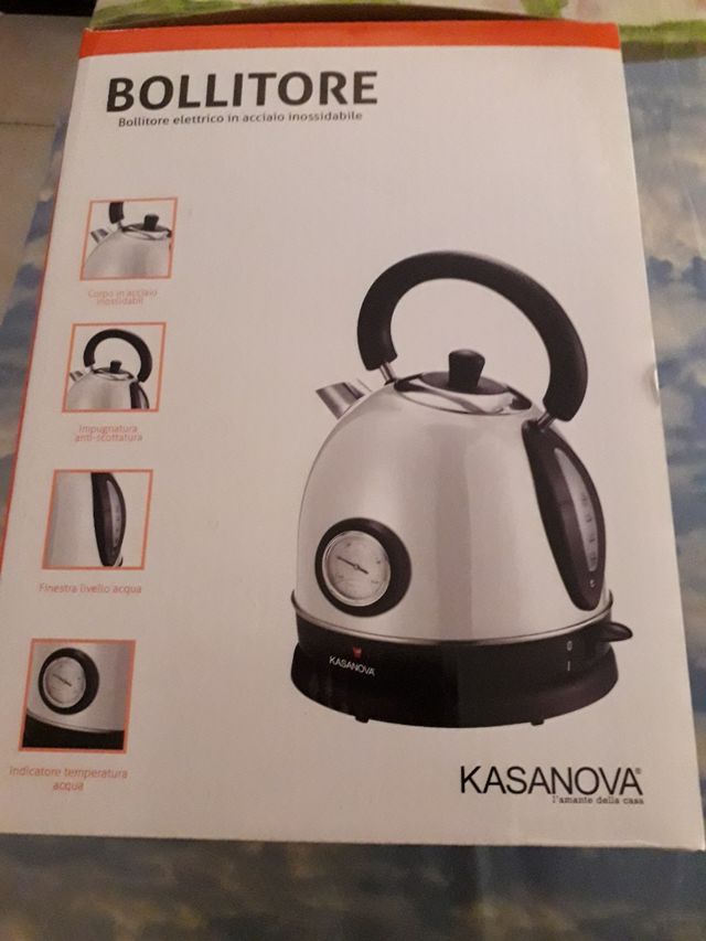 bollitore elettrico in acciaio inossidab kasanova