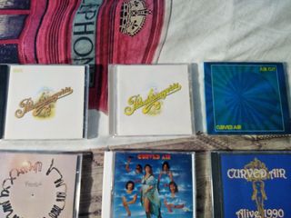 CURVED AIR / DARRYL WAY'S WOLF 15 CDs 1969-1990