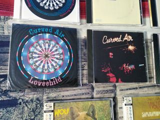 CURVED AIR / DARRYL WAY'S WOLF 15 CDs 1969-1990