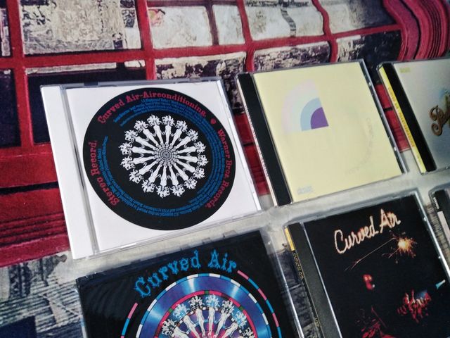 CURVED AIR / DARRYL WAY'S WOLF 15 CDs 1969-1990