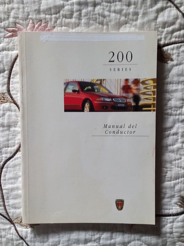 Manual del conductor Rover 200 series.