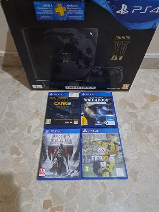 Ps4 slim 1TB final fantasy xv limited edition