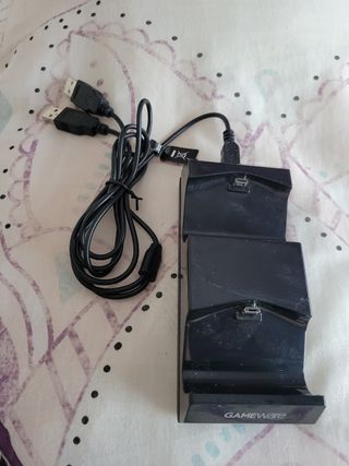 CARGADOR DUAL MANDOS PS4