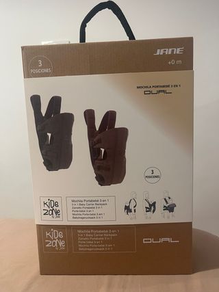 MOCHILA PORTABEBÉ 3 EN 1.    DUAL 