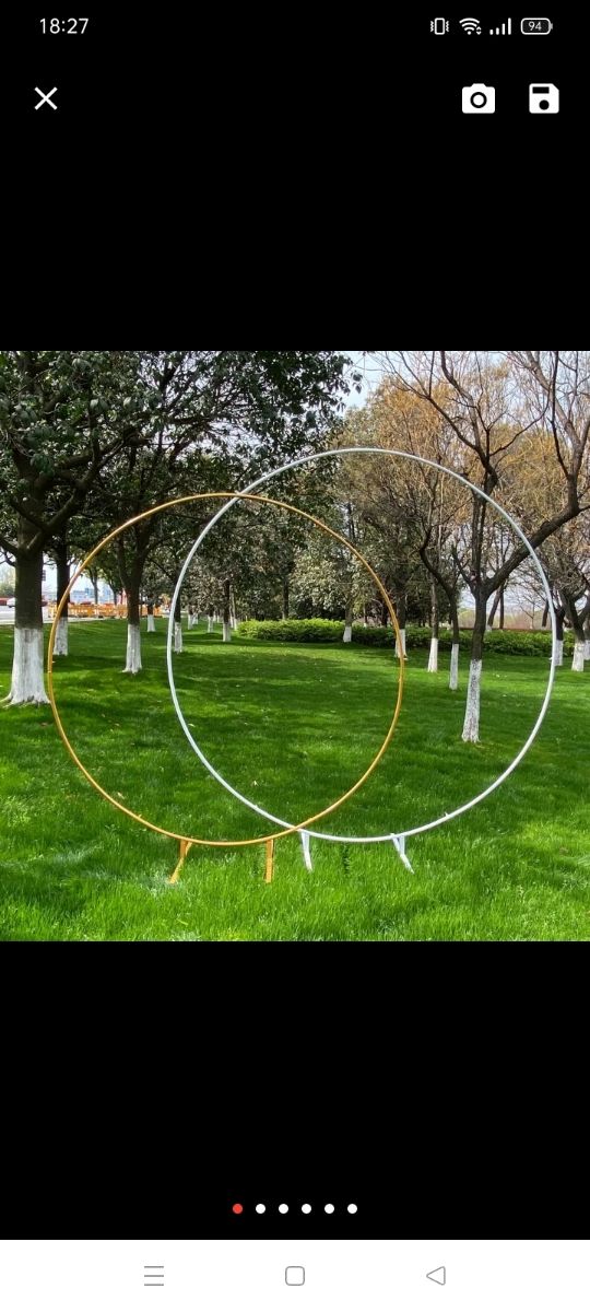 Arco globos 2 metros