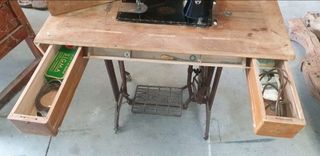 Antigua máquina de coser