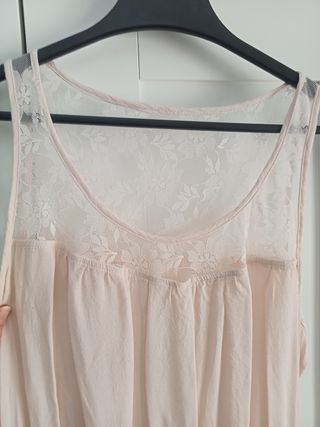 BLUSA ROSA LENCERA