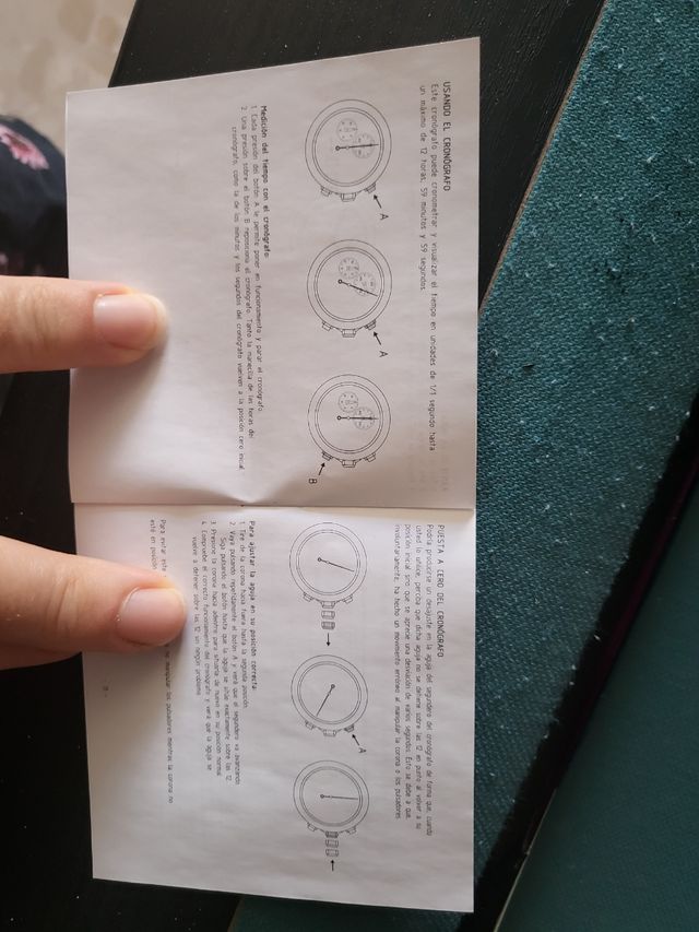 Reloj Cronografo Racer