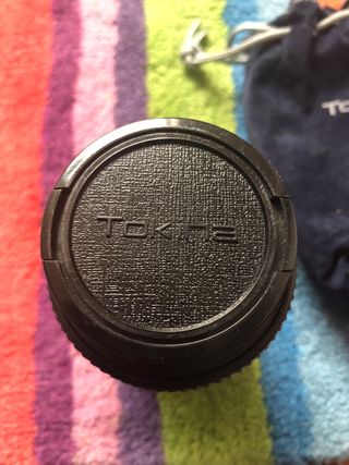 Objetivo Tokina zoom 70-200 mm cámara fotografía