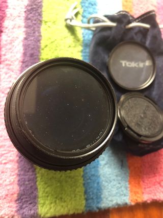 Objetivo Tokina zoom 70-200 mm cámara fotografía