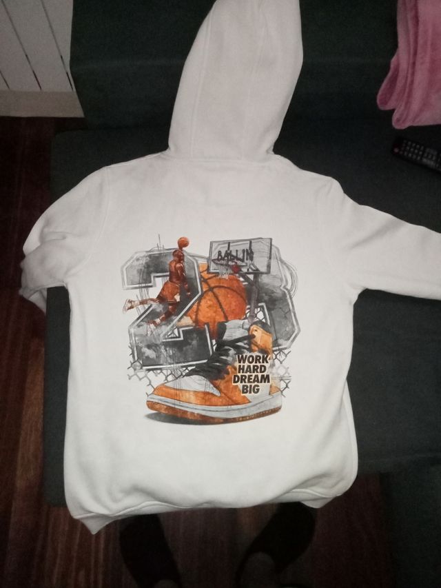 Sudadera blanca mister tee