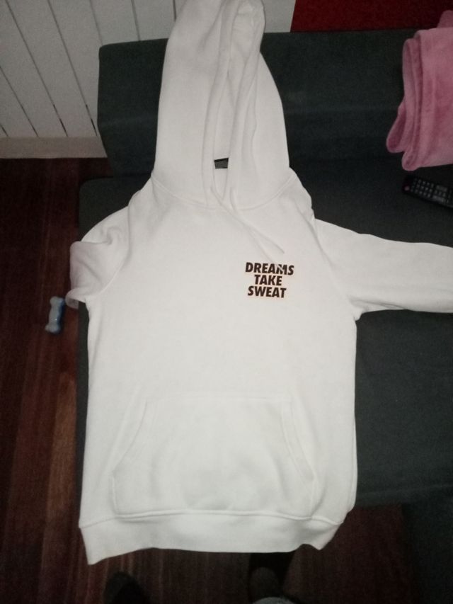 Sudadera blanca mister tee