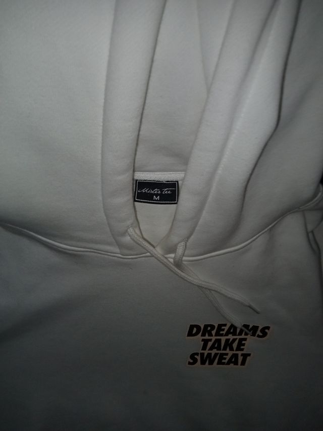 Sudadera blanca mister tee
