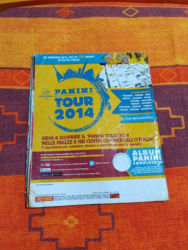 Album calciatori panini 2013-2014 completo