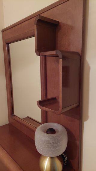 Mueble entrada con espejo