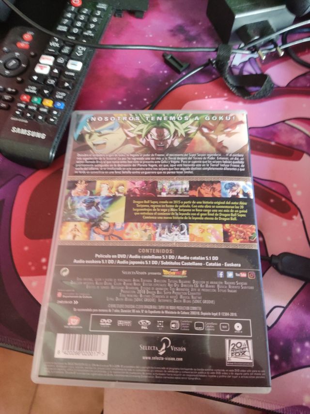 Película drango ball super (Broly)