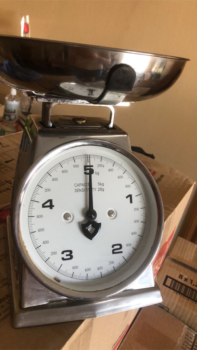 Balanza vintage industrial