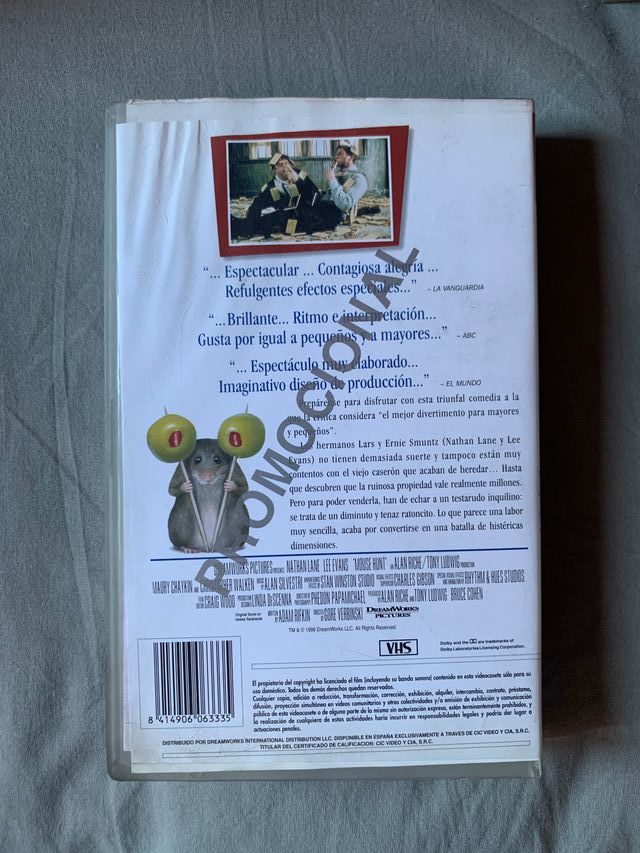 VHS Un ratoncito duro de roer