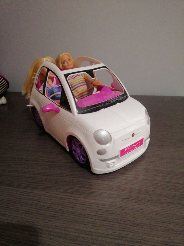 Fiat Car Fiat 500 Barbie Giocattolo Auto Barbie Fiat 500, Senza Di