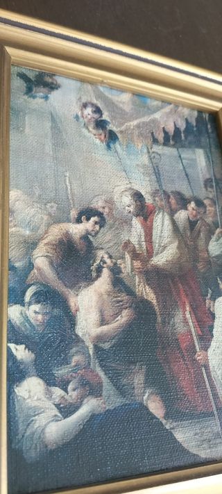 PRECIOSO Y ANTIGUO CUADRO