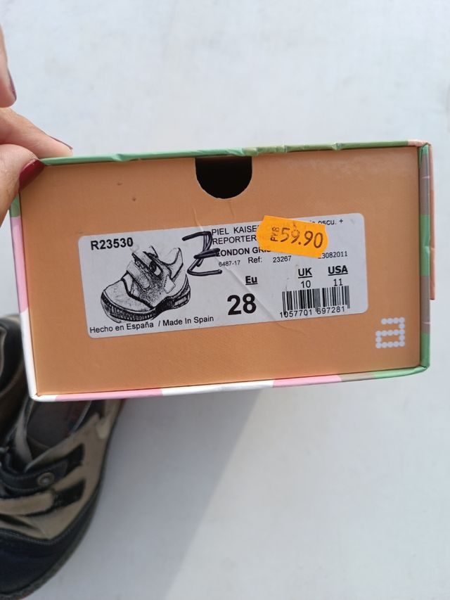 Zapatos andarines t.28*