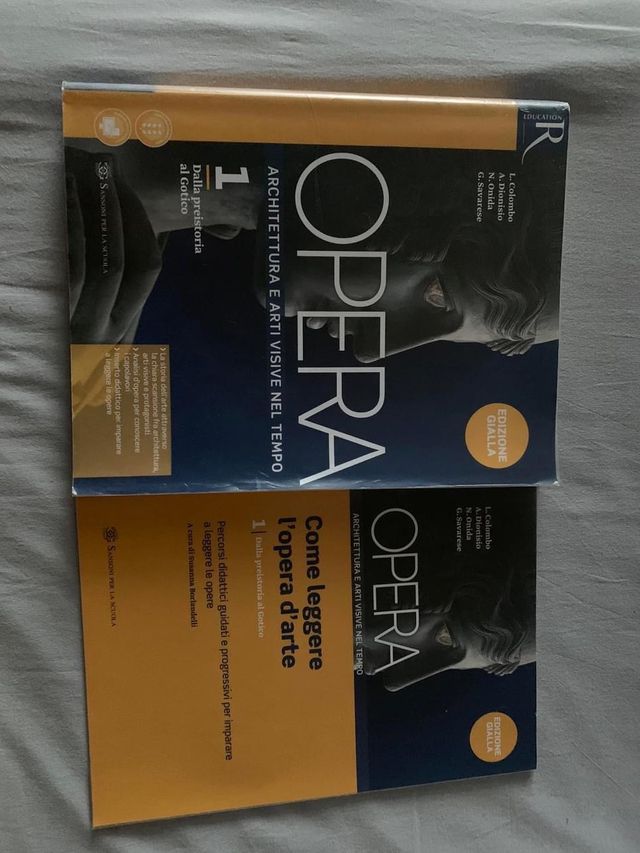 Libro Opera 1 edizione gialla ISBN9788891526519
