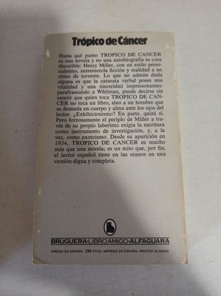 Lote 4 Libros Henry Miller