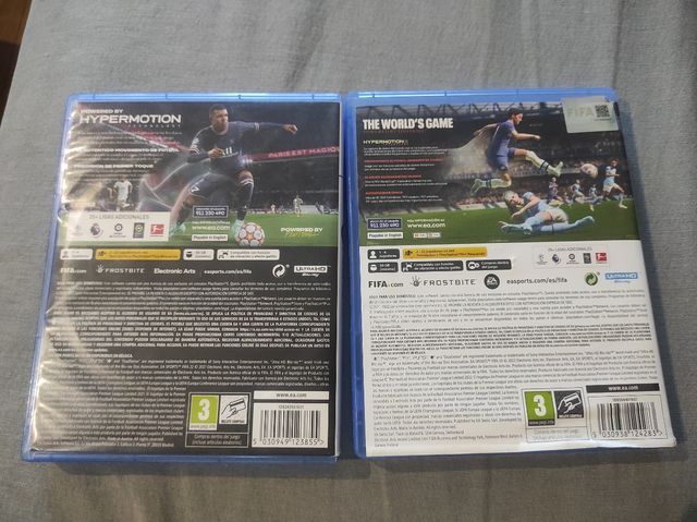 Juegos FIFA PS5 (22 y 23)