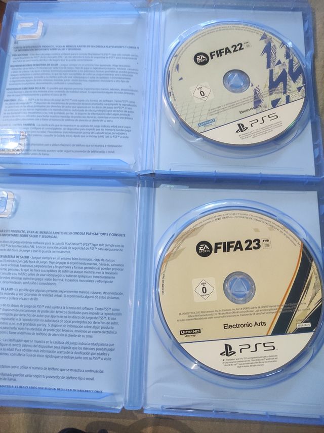 Juegos FIFA PS5 (22 y 23)