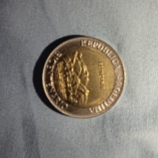 6 monedas bicentenario argentino