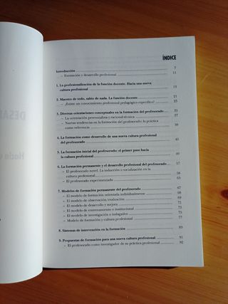 La formación y el desarrollo profesional