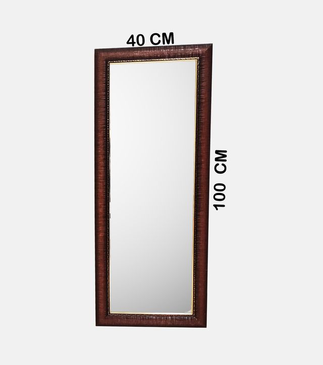 Specchio da toeletta, 100 x 40 cm.