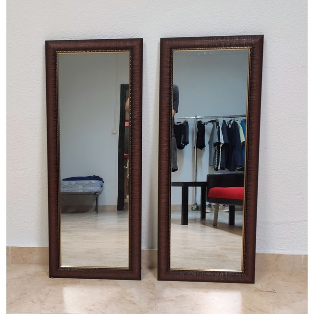 Specchio da toeletta, 100 x 40 cm.