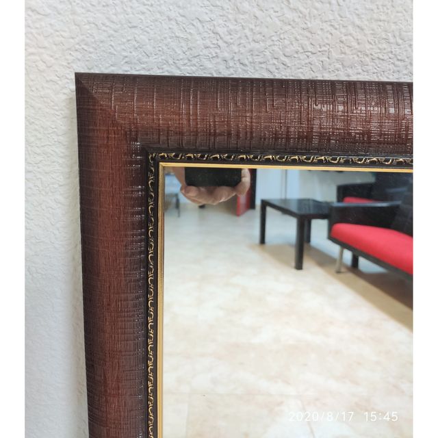 Specchio da toeletta, 100 x 40 cm.