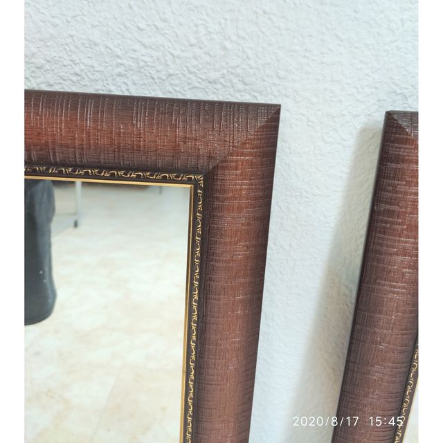 Specchio da toeletta, 100 x 40 cm.